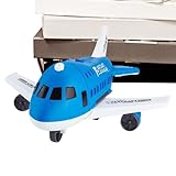 Générique Flugzeug-Spielzeug für Kleinkinder – interaktive Lernspiele – Set Transformierbare Cargo-Flugzeuge | Geschenk zum Geburtstag Weihnachten für Mädchen Babys