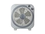 Brightium Bodenventilator, 30 cm, 45 W, mit drehbarem Diffusor, ideal zum Auffrischen von Räumen mit seinem sanften und effizienten Luftstrom.
