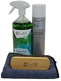 ADVANTUSE - Cabrio-Verdeck Reinigungs & Versiegelungs Set - 400ml Koch Chemie Verdeck-Versiegelung - 1000ml Liquid Elements Insider Textilreiniger + Bürste + Tuch