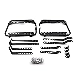 Motorrad Heckgepäckträger Universalträger Seitengepäckboxen Hinten Koffermontage SH23 SH36 Motorradgepäck Seitenkoffer Box Rack Halterung Trägersystem Hinterradgepäckträger