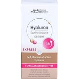 Hyaluron SanfteBräune Express Gesicht | Innerhalb drei Stunden | Natürlich aussehende Bräune | ohne Streifenbildung | 30ml
