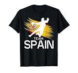 Handball Spanien Trikot Handballspieler Handballspiel T-Shirt