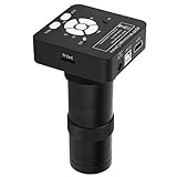 CGgJT 41MP HD-Mikroskopkamera, 10 0X USB. Dauerhafter industrieller Mikroskop-Kamera-Phone-Mikroskop-Kamera mit Fernbedienung, Metallgehäuse, for das Mobiltelefonreparatur (Uns Stecker)