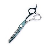 Haarschneideschere, 15,2 cm, professionelle Friseurschere, Friseursalon, professioneller Haarstylisten, spezielle Zahnschere, flachgeschnittenes dünnes Set, Werkzeug, Effilierschere