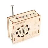 Silkwish Radio Bausatz für Kinder ab 8 Jahren - DIY Elektronik Baukasten Kits aus Holz - Experimente Wissenschaft Bastel Set - STEM Spielzeug Geschenke ab 8-14 Jahre Jungen Mädchen