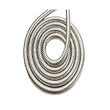 1,2 M/1,5 M Brauseschlauch Edelstahl Badezimmer Dusche Ersatz 1/2 Zoll flexibler Schlauch/Rohr explosionsgeschützte Rohre(120CM)