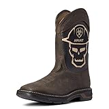 ARIAT Herren Workhog Xt Venttek Bold Work Boot Westernstiefel, Iron Coffee/Roughneck, 42 EU