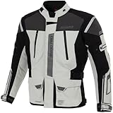 Büse Grado Pro Motorradjacke Textil Hellgrau Damen 44
