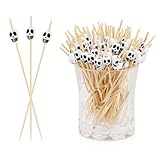 100 Halloween-Cocktailspieße mit Totenköpfen – gruselige Holzspieße für Obst, Burger & Spukbuffets Food Picks, Party Decor, Halloween Dekoration