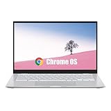 ASUS Chromebook C425T Business Notebook, 14 Zoll (1536 × 864), Intel Core m3-8100Y Prozessor, 4 GB RAM, 128 GB eMMC, QWERTY-Tastatur, Chrome OS (Generalüberholt)