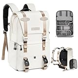 K&F Concept Kamerarucksack, Camera Bag für Fotografen, Fotorucksack Kamera Rucksack mit 15-15,6-Zoll-Laptopfach, kompatibel für Canon/Nikon/Sony/DJI Mavic Drone (20L)