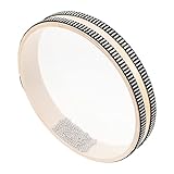 PartyKindom Surftrommel Meerestrommel Schlagzeug Instrument Musical Welle Handtrommel Trommel Handperlentrommel Kind Spielzeugtrommeln Kid Ocean Drum Holz