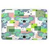 Koala Wickelunterlage, niedlich, extra groß, wiederverwendbar, wasserdicht, waschbar, Unterlagen, Nassbezug, rutschfeste Reisematratze für Kinder, Erwachsene, Haustiere, 132,1 cm L x 86,4 cm B
