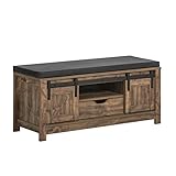 SoBuy FSR118-N Schuhbank mit Schiebetüren Truhenbank Sitzbank mit Stauraum Schuhregal Garderobenbank Dielenbank Bettbank Schuhtruhe Sitzkommode Lowboard BHT ca.: 101x46x35cm