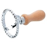 SUPVOX Ausstechformen aus Zinklegierung Großer Runder Backförmchen für Selbstgemacht Kekse und Teigtaschen Backfestes Gebäckwerkzeug für Familie