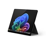 Microsoft Surface Pro (inklusive Netzteil) | Copilot+ PC | 13” OLED Touchscreen | Snapdragon® X Elite (12 Kerne) | 16GB RAM | 256GB SSD | neuestes Modell, 11. Edition | Schwarz | exklusiv auf Amazon