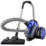 Clatronic® Staubsauger Beutellos | Testsieger Preis/Leistung bei Haus & Garten-Test | Beutelloser Staubsauger 700W | Bodenstaubsauger | Staubsauger inkl. Bürsten-/Fugendüse | BS 1308 blau