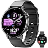 Hwagol Smartwatch Damen Herren, 1.39' Zoll Touchscreen Smart Watch mit Bluetooth Anrufe, Uhr Damen Herren mit 140+ Sportmodi SpO2 Pulsuhr Schlafmonitor Schrittzähler, Armbanduhr für iOS Android