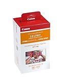 Canon SELPHY RP-108 Tinten- und Papier-Multipack – Original Fotodrucker Tintenpatronen 2er-Pack & 108 Blatt Fotopapier (100 x 148mm)