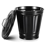 Alipis Tischmülleimer Mit Deckel Niedlicher Kleiner Aufbewahrungstopf Für Recycling Und Abfall Kreativer Blumentopf Für Wohnzimmer Und Schlafzimmer