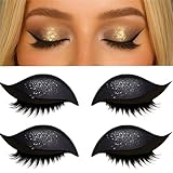 Wiederverwendbare Klebstoff Benötigte Wimpernflecken Bequeme Verschleiß Für Anfänger Instants Lidschatten Wimpern Aufkleber
