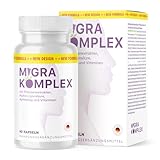Migra Komplex Kapseln | für deine körperliche Balance | mit hochwertigen Inhaltsstoffen | 60 Kapseln Inhalt