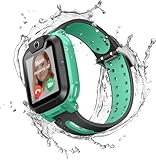 imoo Watch Phone Z1 Kinder-Smartwatch, 4G Kinder-Smartwatch-Telefon mit langanhaltendem Video-und Telefonanruf, Kinder-GPS-Uhr mit Echtzeit-Ortung und Wasserdichtigkeit IPX8 (Grün)