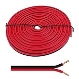 5m Lautsprecherkabel 2x 2,5mm² Rot Schwarz Audiokabel Boxenkabel