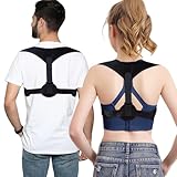 BUTO Rücken Geradehalter,Haltungskorrektur Rücken,Rückenstützgürtel für Eine Aufrechte Körperhaltung,Geeignet für Männer und Frauen