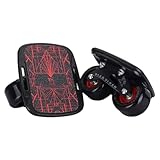 perfk Road Skates Plate Tragbarer Roller, leicht mit Rädern Outdoor Sliding Board Split Skateboard für Jungen Mädchen, Abs-Platte