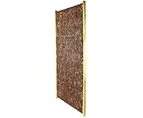 Weidenzaun günstig mit 180x120cm 'London New' naturbelassen - Sichtschutzelement Sichtschutzzaun aus Weide mit Rahmen