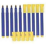 Veemoon 1 Satz Teiliges Geldscheinprüfer Stifte Mit Wasserbasierter Lichtechter Tinte Falschgeld Stifte Für Banknotenprüfung Vielseitig Einsetzbar Für Einzelhandel Und Geschäft 10 Stück