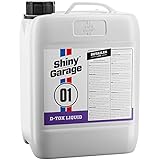 Shiny Garage Flugrostentferner Auto “D-Tox Liquid” 5 Liter - Für leichte Verschmutzungen - Rostentferner Auto - Rost Entfernen - Felgenpflege - Flugrost Entferner Für Auto