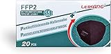 LEIKANG FFP2 schwarz Masken LK-088-1 mit CE 0370 (Weißen Box)