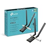 TP-Link AX1800 Wi-Fi 6 Dual Antennen High Gain Bluetooth 5.2 PCIe-Adapter, Dual-Band, Low-Profile Halterung, MU-MIMO, Spiele mit geringer Latenz, Unterstützt Windows 10/11, Hochsicheres WPA3 (Archer