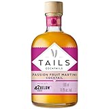 TAILS Cocktails Passion Fruit Martini Cocktail, Trinkfertiger Premixed Vodka-Cocktail, 14,9% vol., 50cl / 500ml