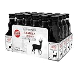 St. Hubertus Fruchtiger Lakritz Tropfen Likör 24 Flasche x 20 Milliliter