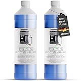 PURIVITA® Universal Milchsystemreiniger Kaffeevollautomaten [2x1L] - Milchschaumreiniger Kaffeemaschine - Milchaufschäumer Reiniger - Reiniger Milchsystem Kaffeevollautomat - Kaffeemaschinenreiniger