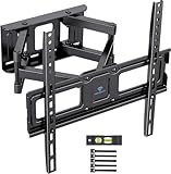 PERLESMITH TV Wandhalterung, Schwenkbare Neigbare TV Halterung für 26-70 Zoll Flach & Curved Fernseher oder Monitor bis zu 45kg, max.VESA 400x400mm
