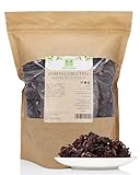 Hibiskusblüten - ganze Blütenblätter getrocknet von der Grünen Essenz 1000 g - Hibiskustee - natürliche Hibiskus Blüten für Hibiskustee - (1000 Gramm)