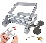 Tube Press/Tube Squeezer,Metall Tubenausdrücker Tubenquetscher,Extra große Größe 8,5cm Metallquetschwerkzeuge Lazy Zahnpastaspender Haarfarbe Farbstoff Kosmetische Squeezer Tube Wringer