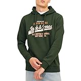 JACK & JONES Male Kapuzenpullover Logo Kapuzenpullover