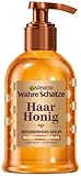 Garnier Wahre Schätze Haarserum für splissiges oder brüchiges Haar, Reparierendes Serum mit Akazienhonig für mehr Glanz und Geschmeidigkeit, Hitzeschutz bis zu 230°C, Honig Schätze, 1 x 115 ml