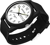 Armbanduhr Herren Quarzuhr Analog, Sporliche Uhr Herren Damen 50M Wasserdicht Silikonband Casual Armbanduhren für Jugendliche mit Datum Wochentag Leuchtzeiger Große Zahlen