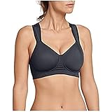 Schiesser Damen Sportbeha, softcup Sport BH, Grau (Anthrazit 203), 85D EU