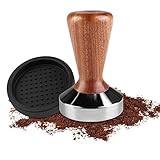 Relota Kaffee Tamper Set,Espresso Tamper 51mm, Kaffeestampfer aus Edelstahl, inkl Tampermatte, Design Kaffee Tamper, für perfekten Cafes und Kaffeeliebhaber