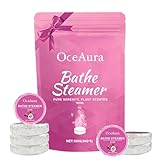 Duschbomben, Shower Steamers Aromatherapie Rose, Duschdampfer Aromatherapie, Badezusatz Frauen, Badezusatz Entspannung, Weihnachtsgeschenke Für Frauen, Entspannung Geschenke (6 Stück)