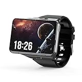 Generisch 4G LTE Android Smartwatch mit Dual-Kamera | 2,88' HD-Bildschirm | 4GB RAM + 64GB ROM | GPS | SIM-Kartensteckplatz | 2300mAh Akku | Schwarz