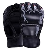 Halbfinger-Handschuhe, Boxhandschuhe für Erwachsene, atmungsaktive Handschuhe, Schutzhandschuhe, Kickboxhandschuhe, Boxhandschuhe