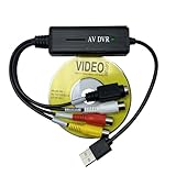 yabaikekeji USB Videoerfassungskarte Digitale USB 2.0-Videoaufnahmegerät Video Grabber Für PC Und Laptop